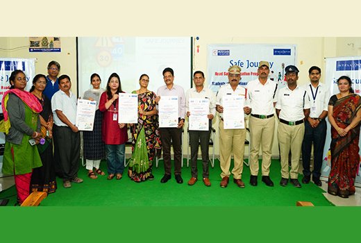 Road safety initiative Hyderabad
